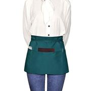 Viedouce Tabliers 3 pièces, Tabliers de Cuisine avec 3 Poches pour Restaurant Chef Serveur Barista Barbecue,Café,Tablier pour Hommes Femmes,Vert