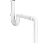 Viega 129125 G 2000 2000 / 2xDN 40, plastique blanc , avec coude de vidange à 90 degrés