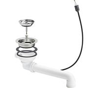 Viega vanne de vidange 578893 G 2000 2000 / 2, plastique blanc , avec blanc câble Bowden