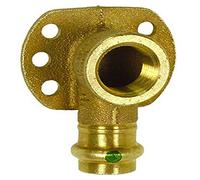 VIEGA 79186 Propress Coude 90° avec plaque murale femelle 1/2" x 3/8" P x femelle NPT (lot de 2)