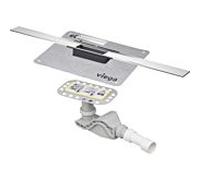 Viega Caniveau de douche Advantix Cleviva 794460 800 mm, acier inoxydable