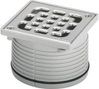 Viega Fixation Advantix 555177 100 x 100 x 5 mm, plastique gris