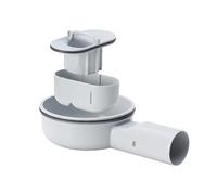 Viega Advantix Rigole de douche siphon, (modèle de rénovation) hauteur de montage à partir de 70 mm, 737580,