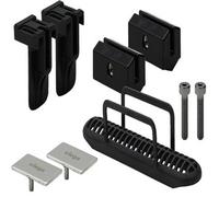 Viega Advantix set d'accessoires pour l'assemblage d'un diffuseur à fente raccourcie avec capuchons décoratifs brillants et collecteur d'impuretés 689728