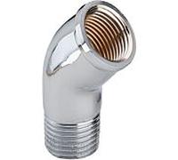 Viega angle 1615 2000 / 2 "R / Rp, 45 °, laiton, chromé