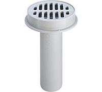 Viega balcon / terrasse Advantix 139490 DN 70, plastique gris, siphon vertical, résistant aux UV