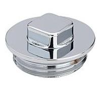 bouchon Viega 105099 G 2000 /2, laiton chromé, avec carré
