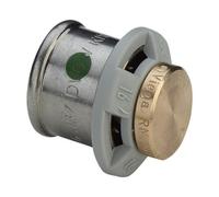 Viega Bouchon De Fermeture Avec SC Sanfix P 2156 En 25Mm Cuivre Rouge