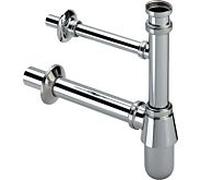 Viega bouteille Viega 125455 G 2000 2000 / 4x32 mm, laiton chromé, avec raccord vissé réglable