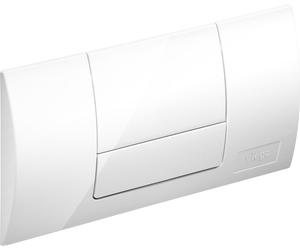 Viega bouton de chasse d'eau pour WC blanc 449001