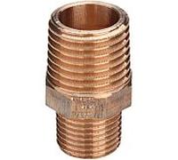 Viega bronze Doppelnippel , réduit 2000 / 2 "x 3/8"