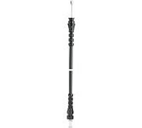 Viega Câble Bowden 721732 560 mm, pour cuve normale, plastique noir, corde en acier inoxydable
