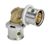 Viega Connecteur à Angle Avec Noir Sanfix P 2116 IN 40mm Bronze Rouge
