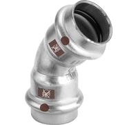 Viega Coude 45 Degrés Avec SC Temponox 1726 En 28Mm Acier Inoxydable