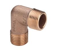 Viega Coude 90 Degrés 3091 R1/2 x R1/2 Rotguss Fitting À Filetage