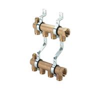 Viega Distributeur 1052 IN 4fach 180mm Laiton