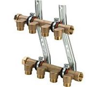 Viega Distributeur Sanfix 133351 G 3 / 4x5 - 4 fois x300 / 240mm, bronze