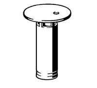 Viega Duoplex tuyau 70mm chrome 334390