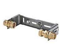 Viega Easytop support de compteur d'eau 554415 Qn 2,5, R 1 x R 1, bronze, pour compteurs d'eau