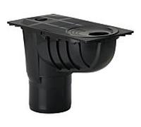 Viega eaux pluviales Advantix 586744 DN 100, plastique noir, écoulement vertical