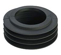 Viega étanchéité match0 682941 58x43x25 mm, caoutchouc noir, pour raccord de WC rinçage WC