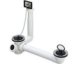 Viega évacuation et de trop-plein match0 7823.42 pour éviers doubles