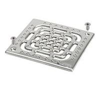 Viega Grille Advantix 560751 143 x 143 mm, acier inoxydable, antidérapante