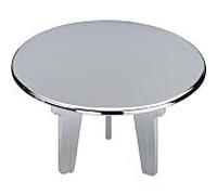 Viega hotte 446109 Ø 63mm, en plastique chromé, pour la vanne d'arbre