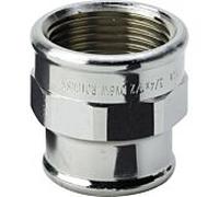 Viega manchon 447823 3240, dans Rp3 / 4 x Rp1 / 2 laiton rouge, chromé