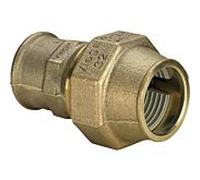 Viega Maxiplex raccord à vis 275396 Ø 25 mm x Rp 3/4, bronze à canon, raccord à vis