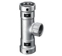 Viega Megapress t piece sc acier bi.dr. 1 1/4 x1/2 bix1 1/4 695200