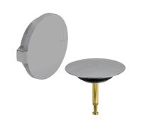 Viega Multiplex cache Visign M5 pour garnitures de vidage et de trop plein, pour baignoire standard, 735906, Visign M5
