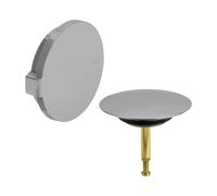 Viega Multiplex cache Visign M5 pour garnitures de vidage et de trop plein, pour baignoire standard, 735890, Visign M5