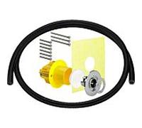 Viega Multiplex Trio E extension set 684877 plastique / noir, pour élément d'affichage