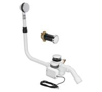 Viega Multiplex Trio E Garniture de vidage et de trop-plein, électrique M5 set complet, pour baignoire standard, 675493, M5