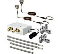 Viega Multiplex Trio unité fonctionnelle 682972 électronique, 2 commandes, laiton chromé