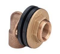 Viega Mur D'Insertion 3426 En Rp1/2 X 30Mm X Rp1/2 X G3/4 Laiton Rouge
