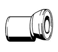 Viega pièce de toilette excentrique 110mm blanc 103231
