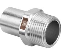 Viega Pièce D'Insertion Temponox 1711.1 En 15MmxR1/2 Acier Inoxydable