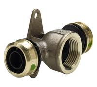 Viega Pièce en T Avec Noir Raxofix 5325.8 IN 16mmxRp1/2x16mm Siliziumbronze
