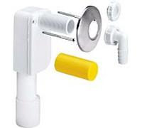 Viega Siphon 452452 DN 40/50, plastique blanc, sortie verticale encastrée