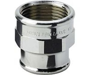 Viega plaqué manchon 447 823 3240, en Rp3 / 4 x Rp1 / 2 bronze