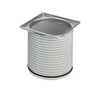 Viega Porte-grille pour regard de sol 10 x 10 profil acier inox – 488 9