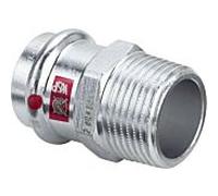 Viega Prestabo 559038 22 mm x R 3/4, acier non allié, SC-Contur, polygone