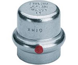 Viega Prestabo capuchon d'étanchéité 643638 42 mm, acier non allié, galvanisé, SC-Contur