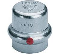 Viega Prestabo capuchon d'étanchéité 643645 54 mm, acier non allié, galvanisé, SC-Contur