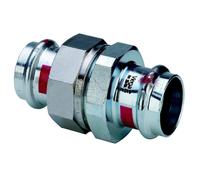 Viega Prestabo Raccord droit 3 pièces 1160 35 mm galvanisé 559342