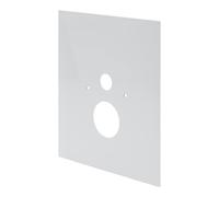 Viega Prevista Dry Plaque de recouvrement WC pour bâti-support WC, réglage en hauteur ultérieur, 775841, 8570.39