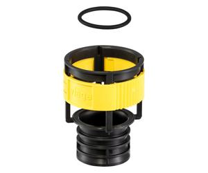 Viega Prevista Support de bonde de vidage de rechange avec joint d’étranglement de débit, 786366, 8580.21