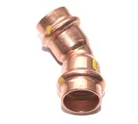 Viega Profipress coude G 345624 22 mm, 45°, cuivre, SC-Contur